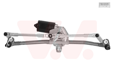 Ruitenwisserarm en mechanisme Van Wezel 7620229