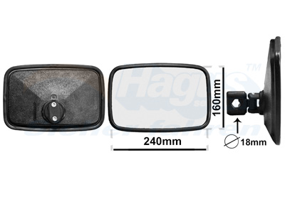 Buitenspiegel Van Wezel 8214