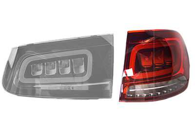 Achterlicht Van Wezel 2976922U