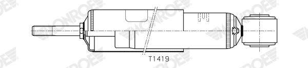 Schokdemper Monroe T1419