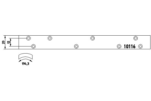 Remtrommel Textar 1011601