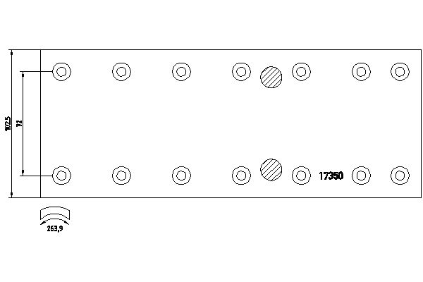 Remtrommel Textar 1735003