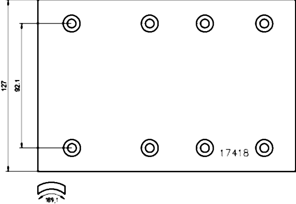 Remtrommel Textar 1741801