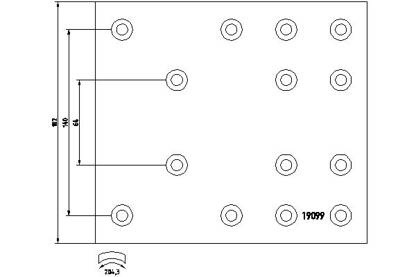 Remtrommel Textar 1909901
