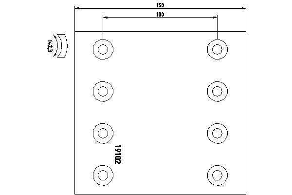 Remtrommel Textar 1910205