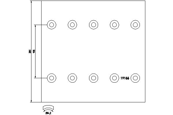 Remtrommel Textar 1916606