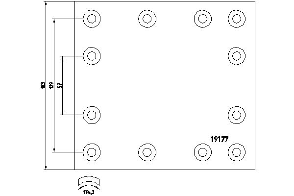 Remtrommel Textar 1917705