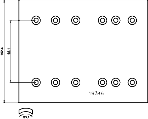 Remtrommel Textar 1934601