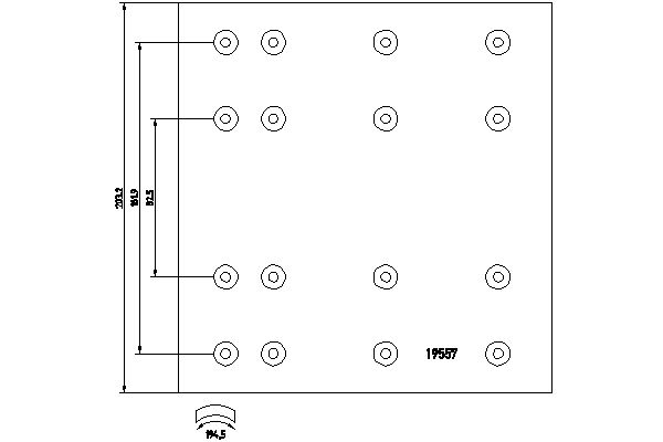 Remtrommel Textar 1955708