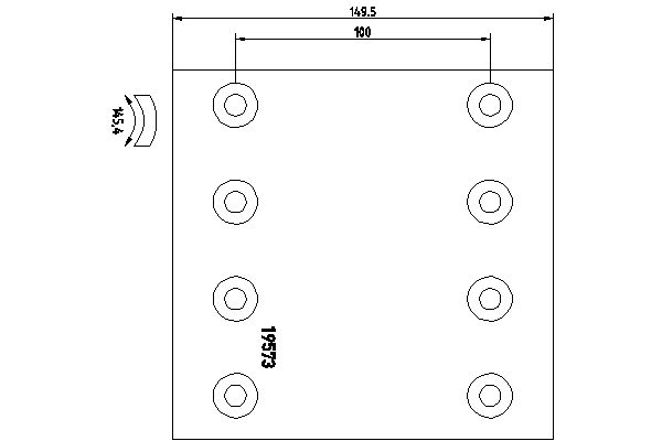 Remtrommel Textar 1957306