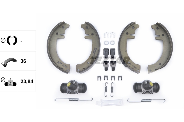 Remschoen set Textar 83003600