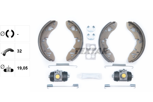 Remschoen set Textar 83005700