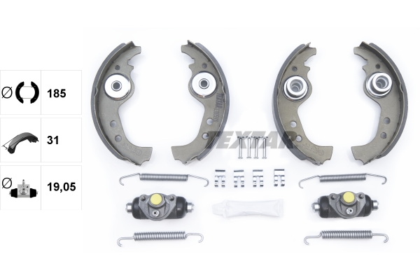 Remschoen set Textar 83005900