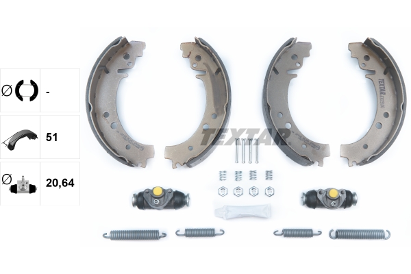 Remschoen set Textar 83029100