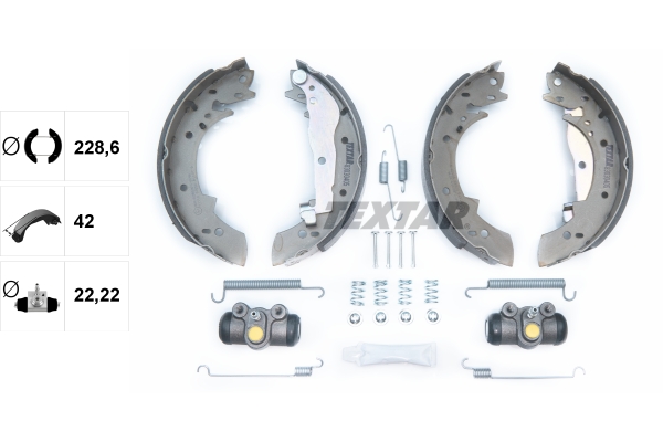 Remschoen set Textar 83030405