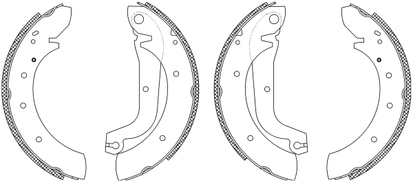 Remschoen set Textar 83039502
