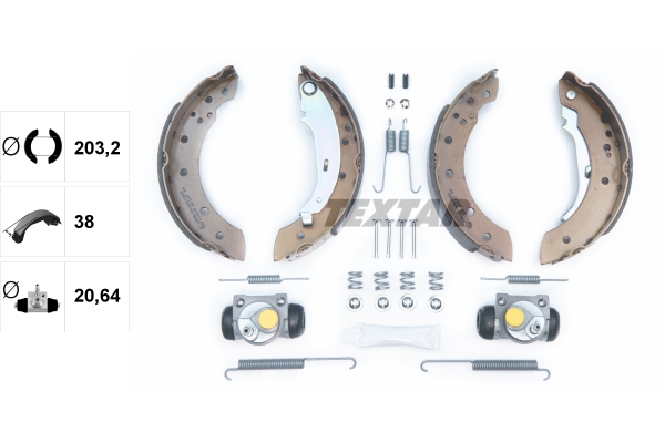 Remschoen set Textar 83048006