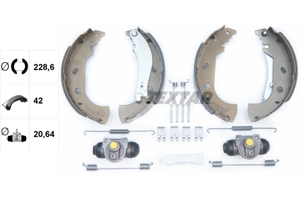 Remschoen set Textar 83053101