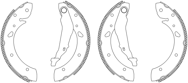 Remschoen set Textar 83053400