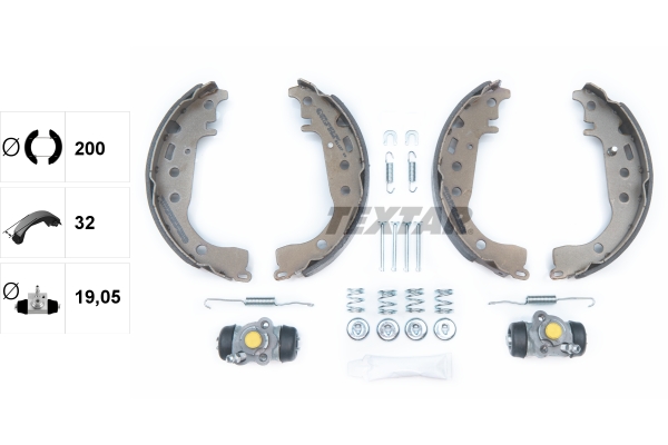 Remschoen set Textar 83053500