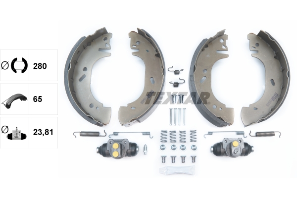 Remschoen set Textar 83054500