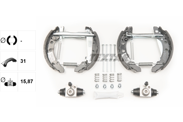 Remschoen set Textar 84018202