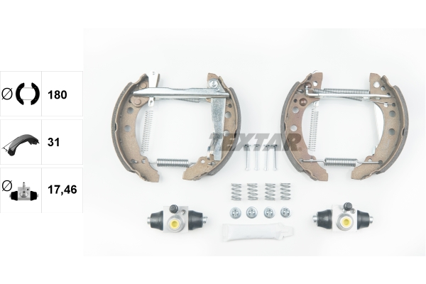 Remschoen set Textar 84018205