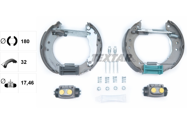 Remschoen set Textar 84020701