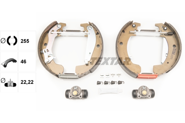 Remschoen set Textar 84029700