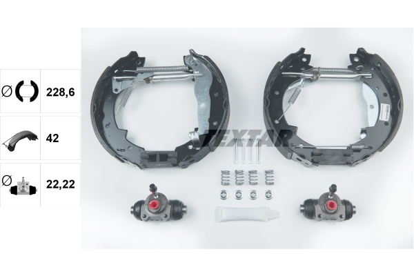 Remschoen set Textar 84030403