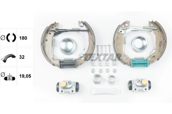 Remschoen set Textar 84031200