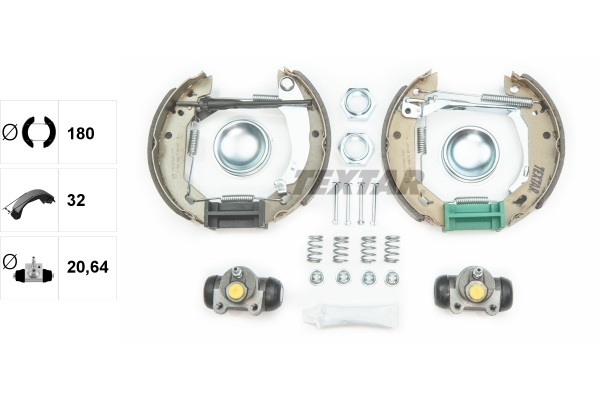 Remschoen set Textar 84031203