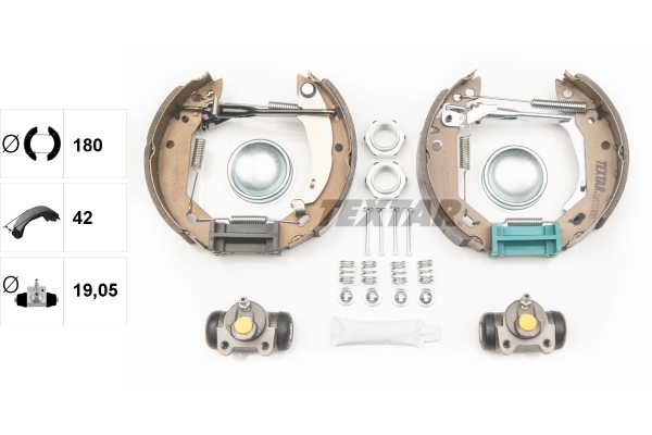 Remschoen set Textar 84031800