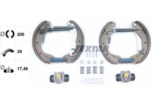 Remschoen set Textar 84033002