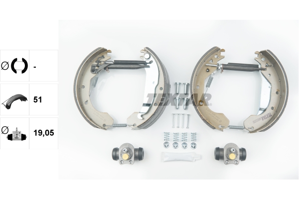 Remschoen set Textar 84033200