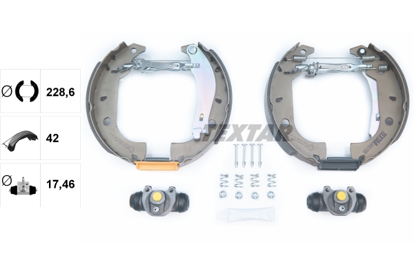 Remschoen set Textar 84037000