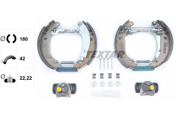 Remschoen set Textar 84037411