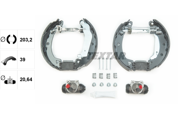 Remschoen set Textar 84037901