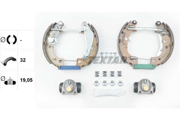 Remschoen set Textar 84038001