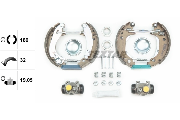 Remschoen set Textar 84038202