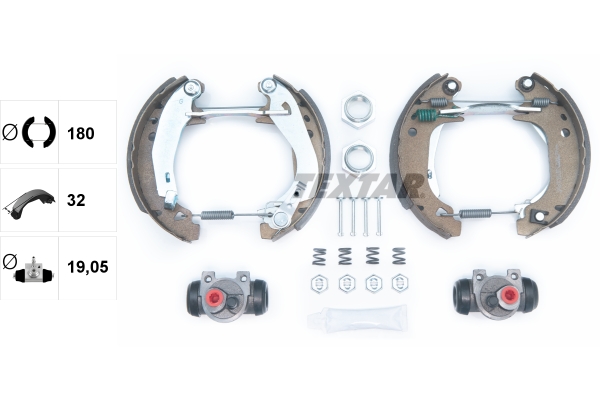 Remschoen set Textar 84038204