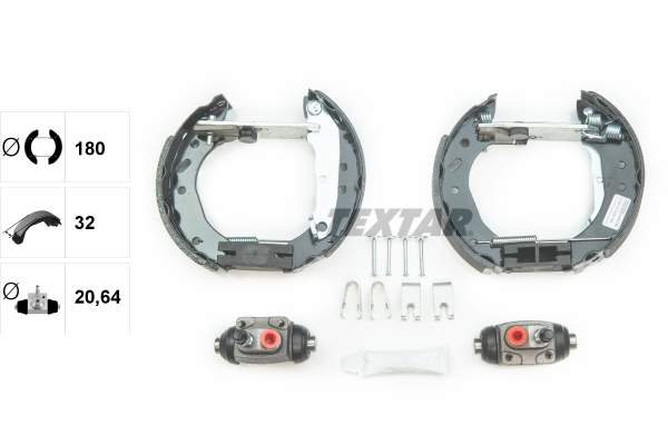 Remschoen set Textar 84043700