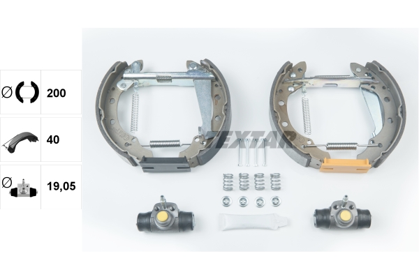 Remschoen set Textar 84044700