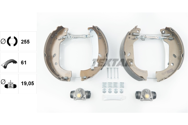 Remschoen set Textar 84047800