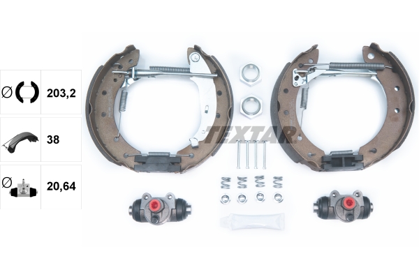 Remschoen set Textar 84048001