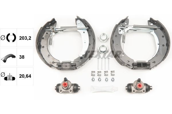 Remschoen set Textar 84048004