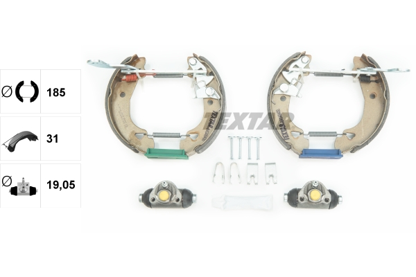 Remschoen set Textar 84048400