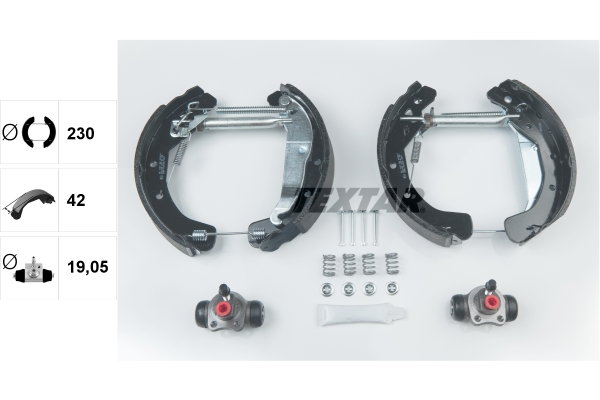 Remschoen set Textar 84049000