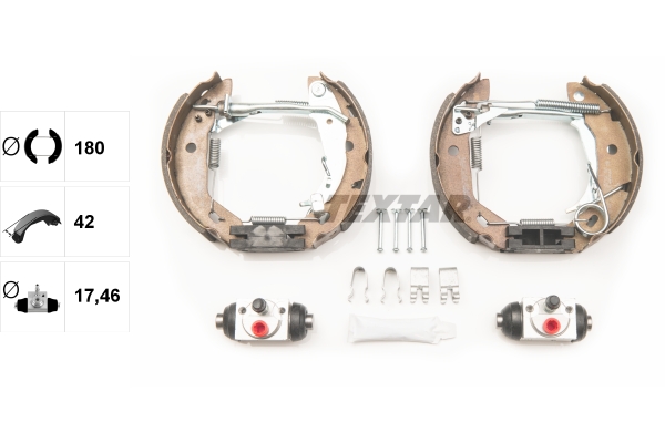 Remschoen set Textar 84053000