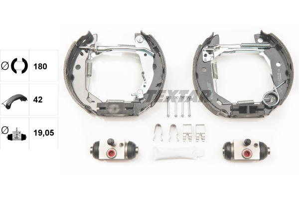 Remschoen set Textar 84053001